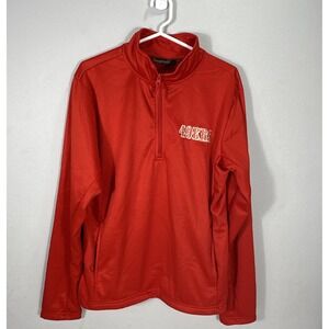 Dunbrooke Men's Size Small 49ers 1/4 Zip Pullover Pockets embroidered